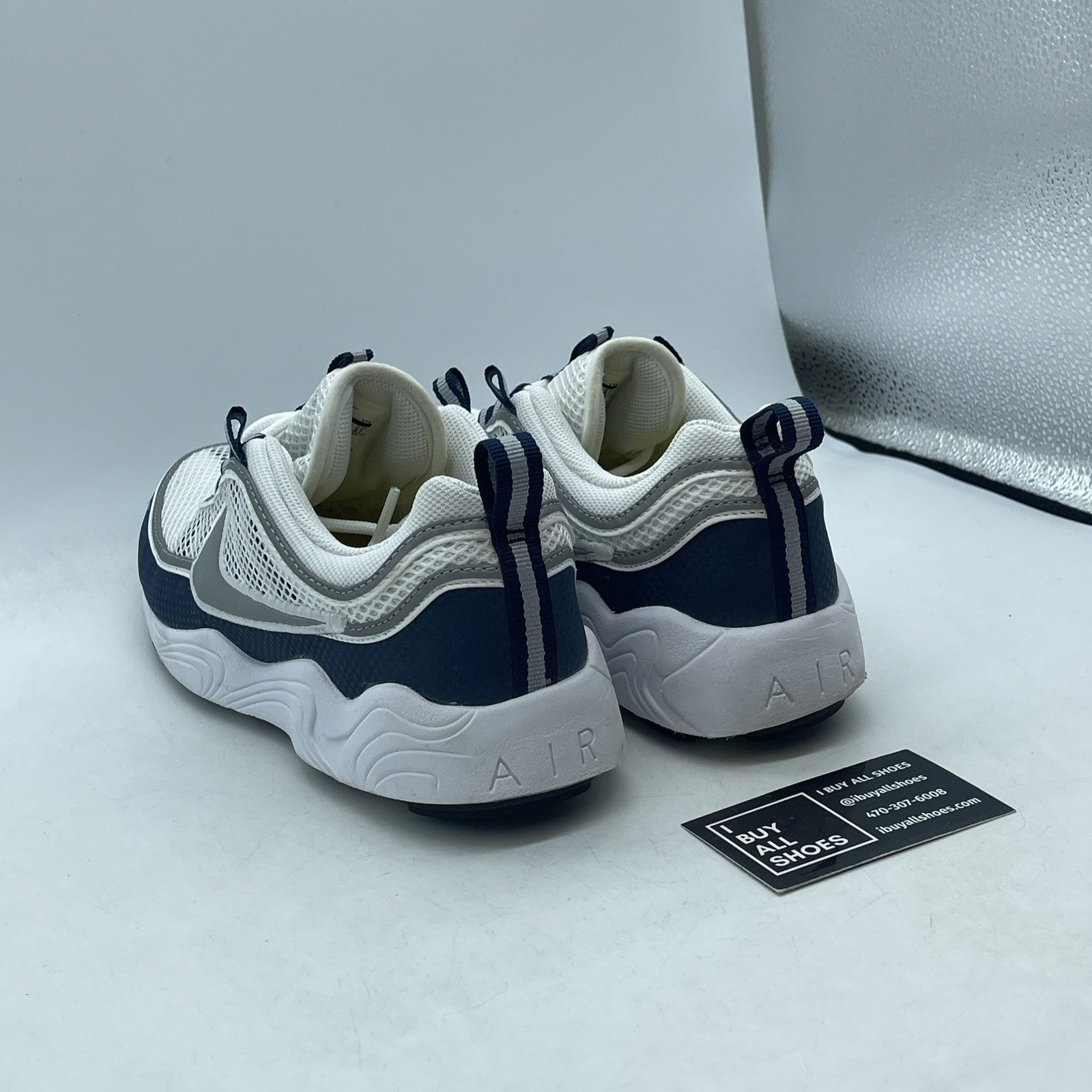 Size 9 - Nike Air Zoom Spiridon QS Summer Pack - Midnight Suede (849776-103))