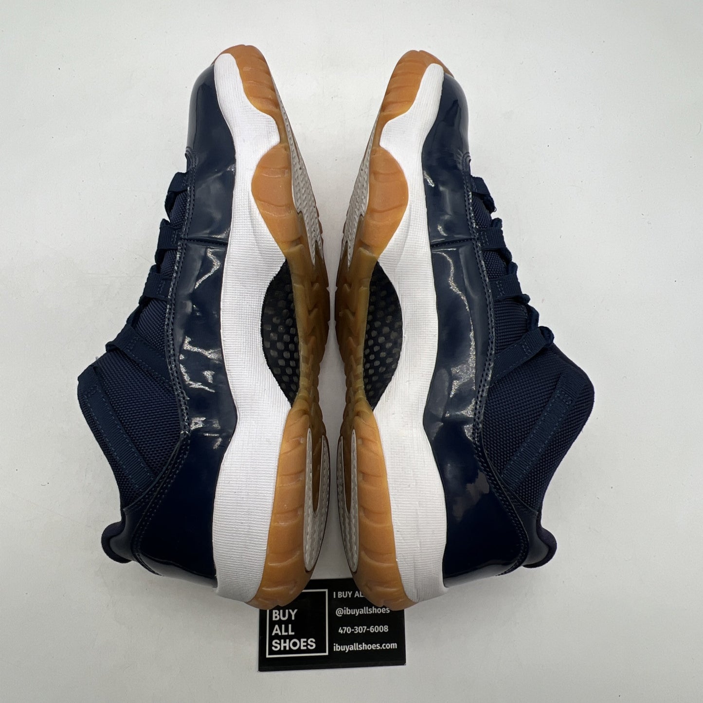 Size 11 - Air Jordan 11 Retro Low Navy Gum (528895-405)