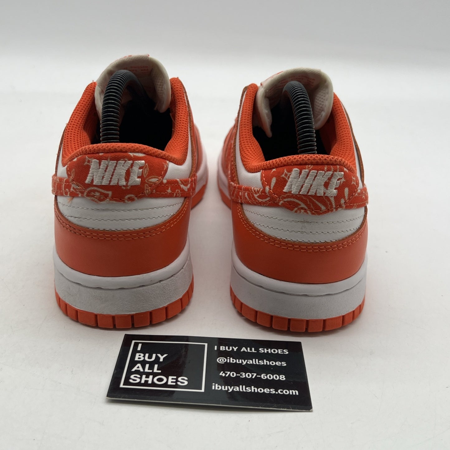 Size 9W - Nike Dunk Low Orange Paisley W (DH4401-103)