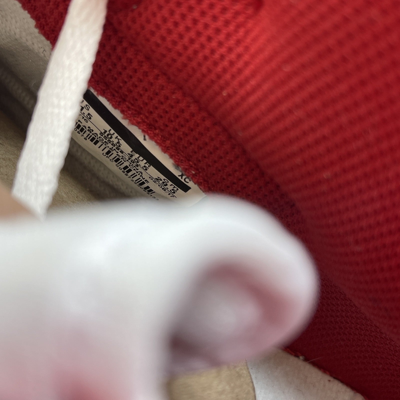 Size 11.5 - Air Jordan 1 Retro OG High Metallic Red White Leather (DH6927-017)