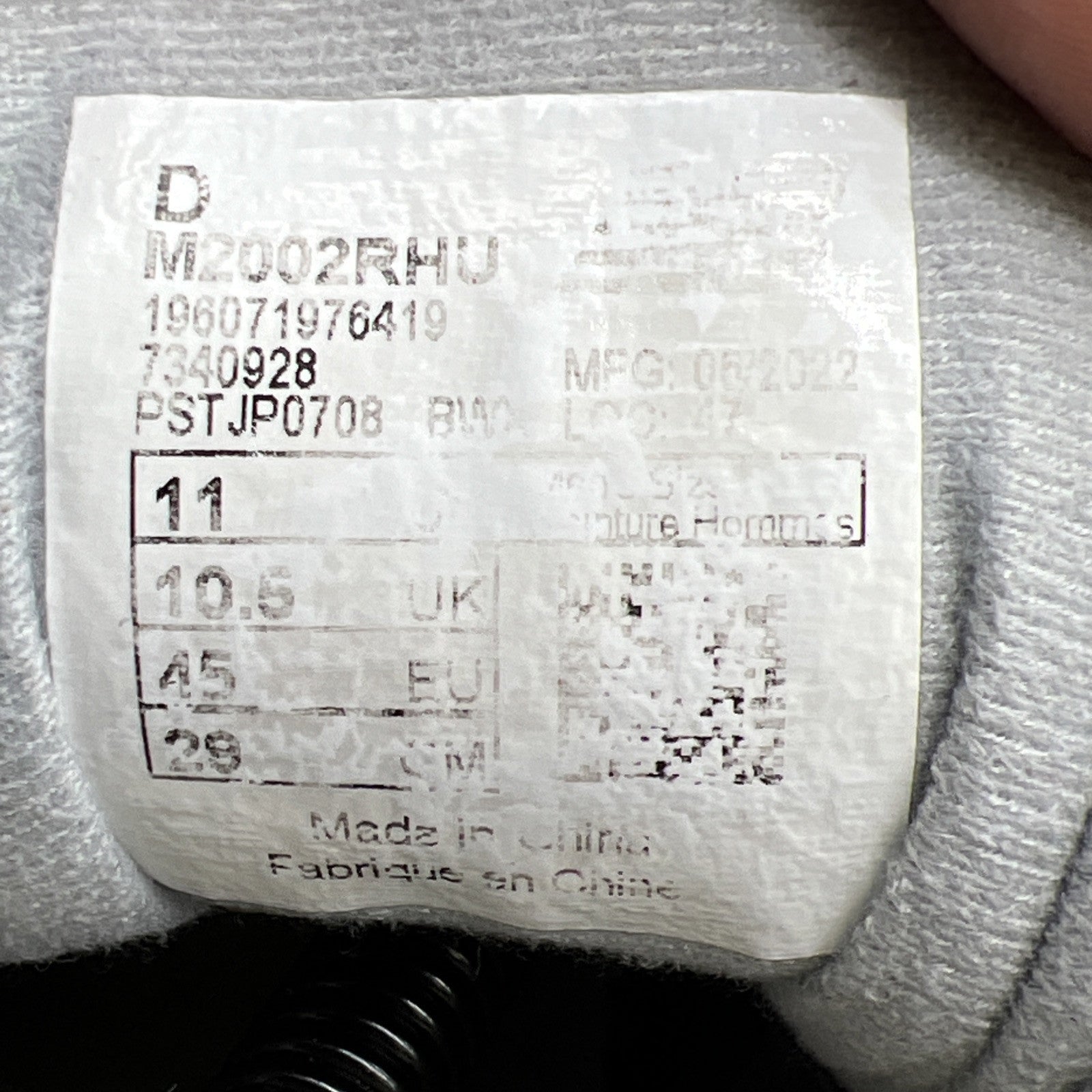 Size 11 - New Balance 2002R Cobalt Silver Mink (M2002RHU)