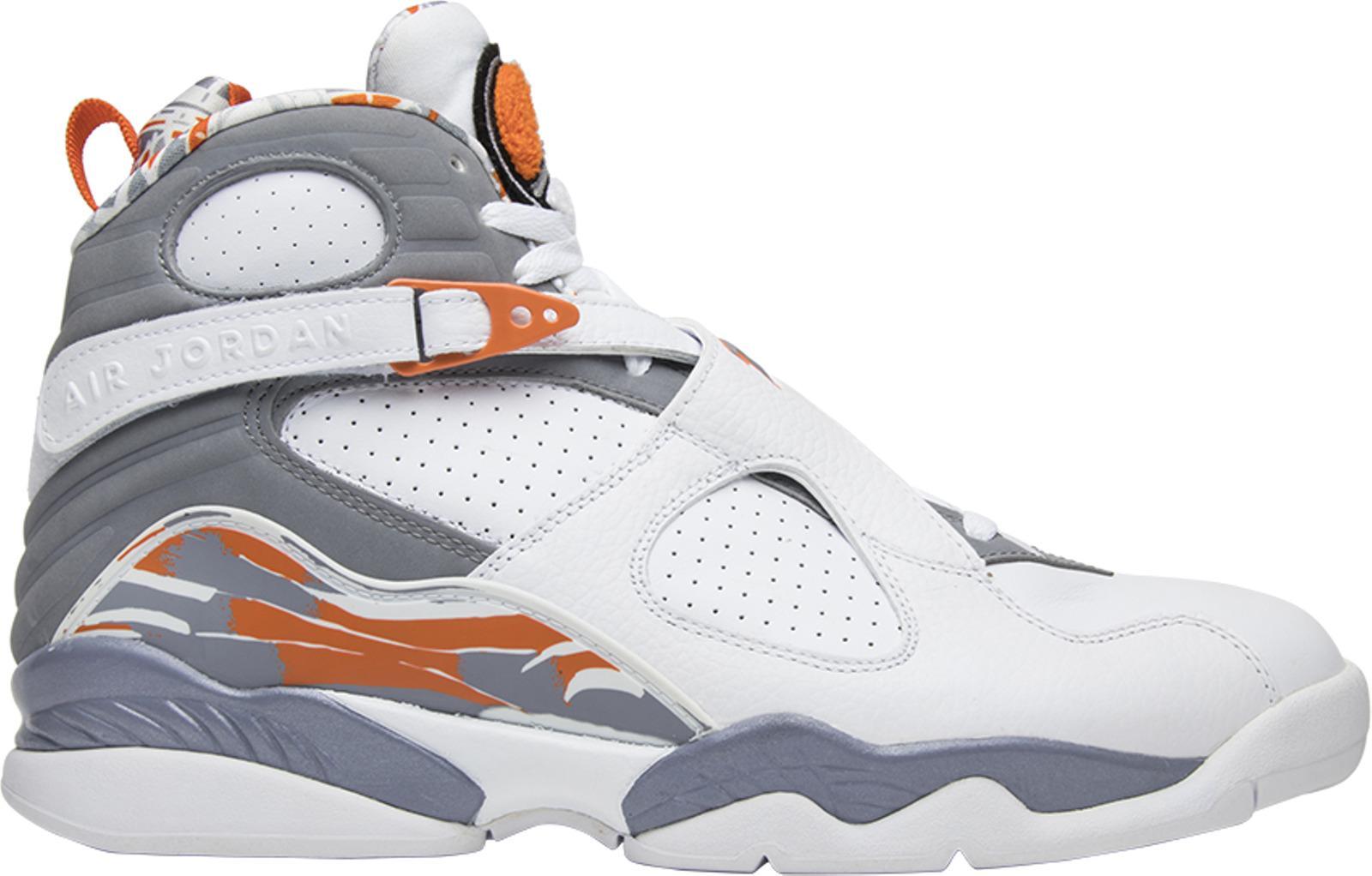 Size 12 - Air Jordan 8 Retro Orange Blaze (305381-102)