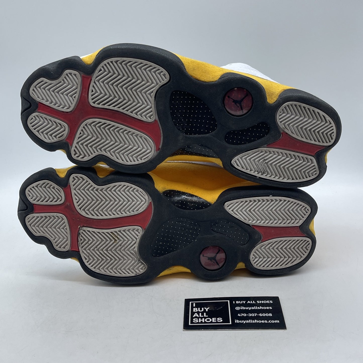 Size 10.5 - Jordan 13 Del Sol 2022 Yellow White Suede Leather (414571-167)