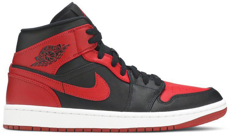 Size 8 - Air Jordan 1 Mid Banned 2020 (554724-074)