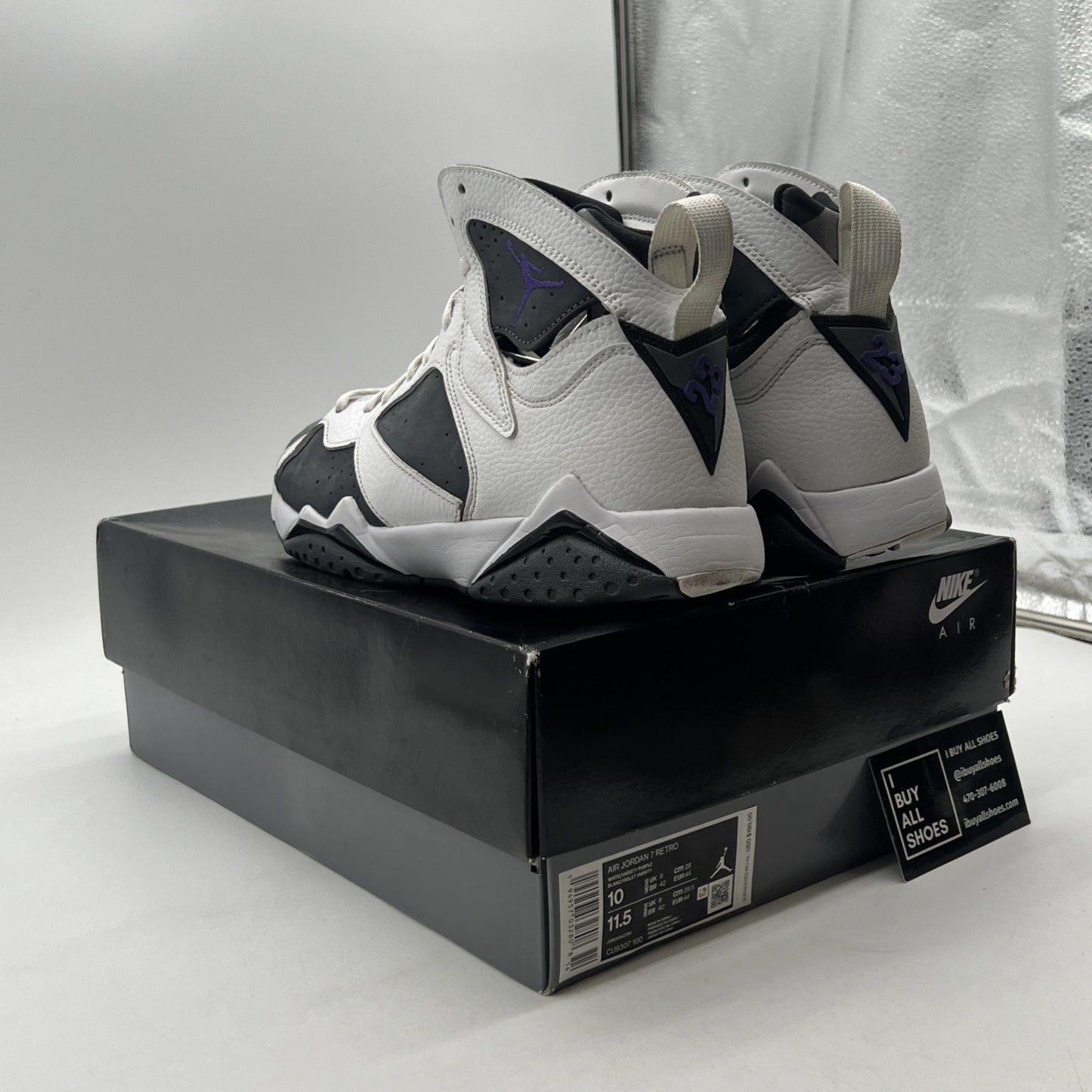 Size 10 - Air Jordan 7 Retro 2021 Flint (CU9307-100)