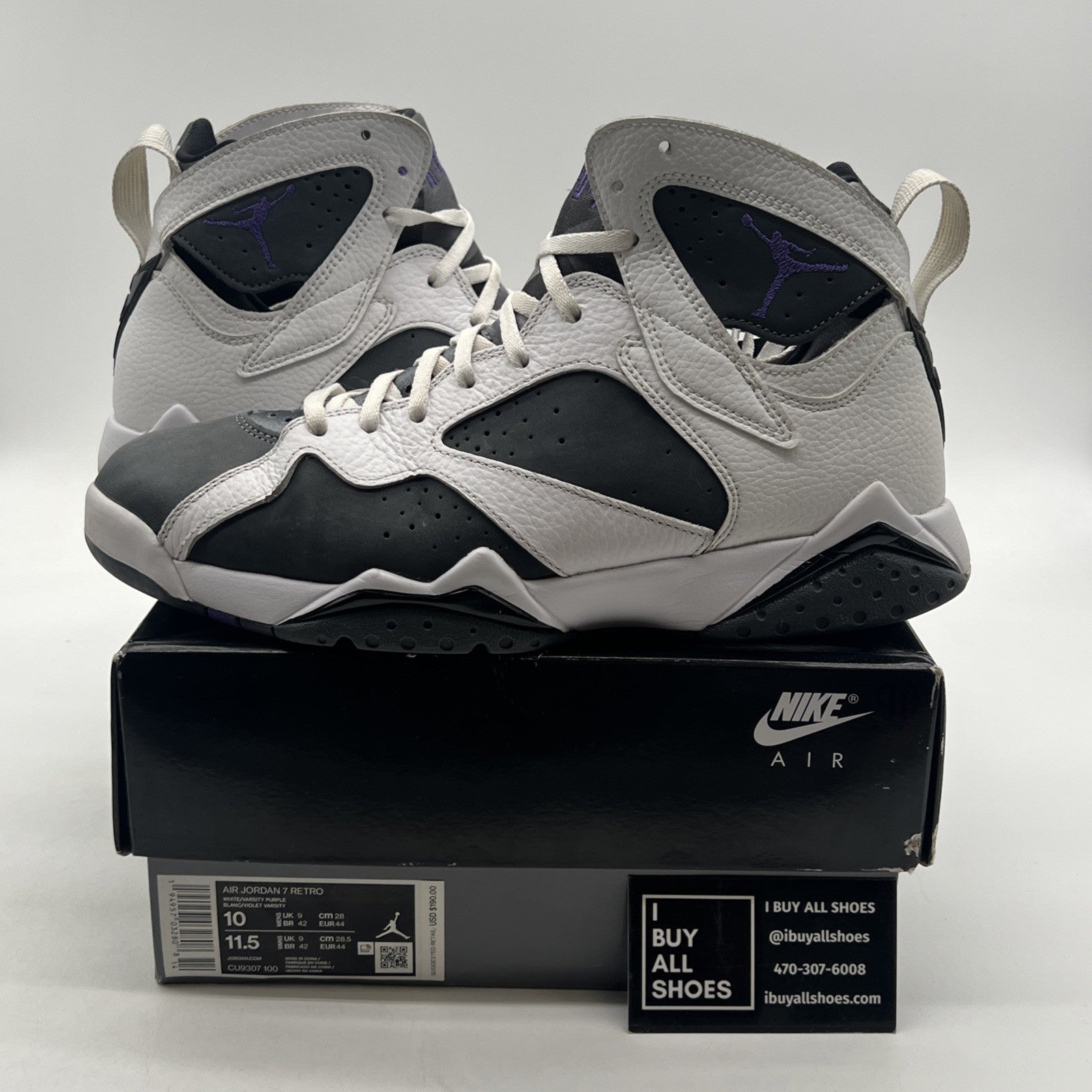 Size 10 - Air Jordan 7 Retro 2021 Flint (CU9307-100)