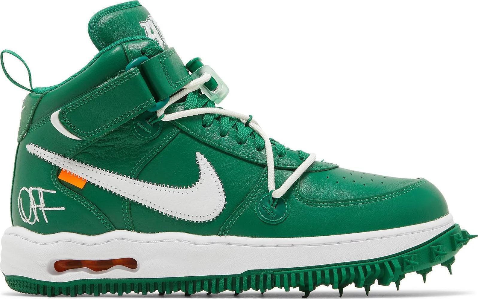 Size 10 - Off-White x Nike Air Force 1 SP Leather Mid Pine Green (DR0500-300)