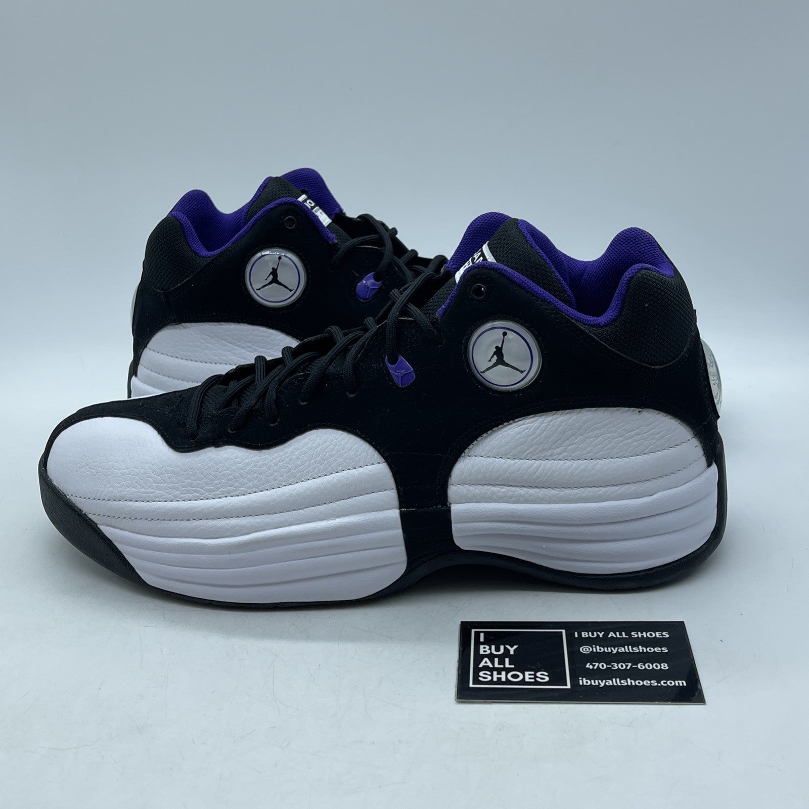 Size 11 - Jordan Jumpman Team 1 White Black Field Purple Black White CV8926-105