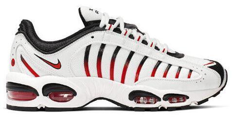 Size 9.5 - Nike Air Max Tailwind 4 White Habanero Red (AQ2567-104)