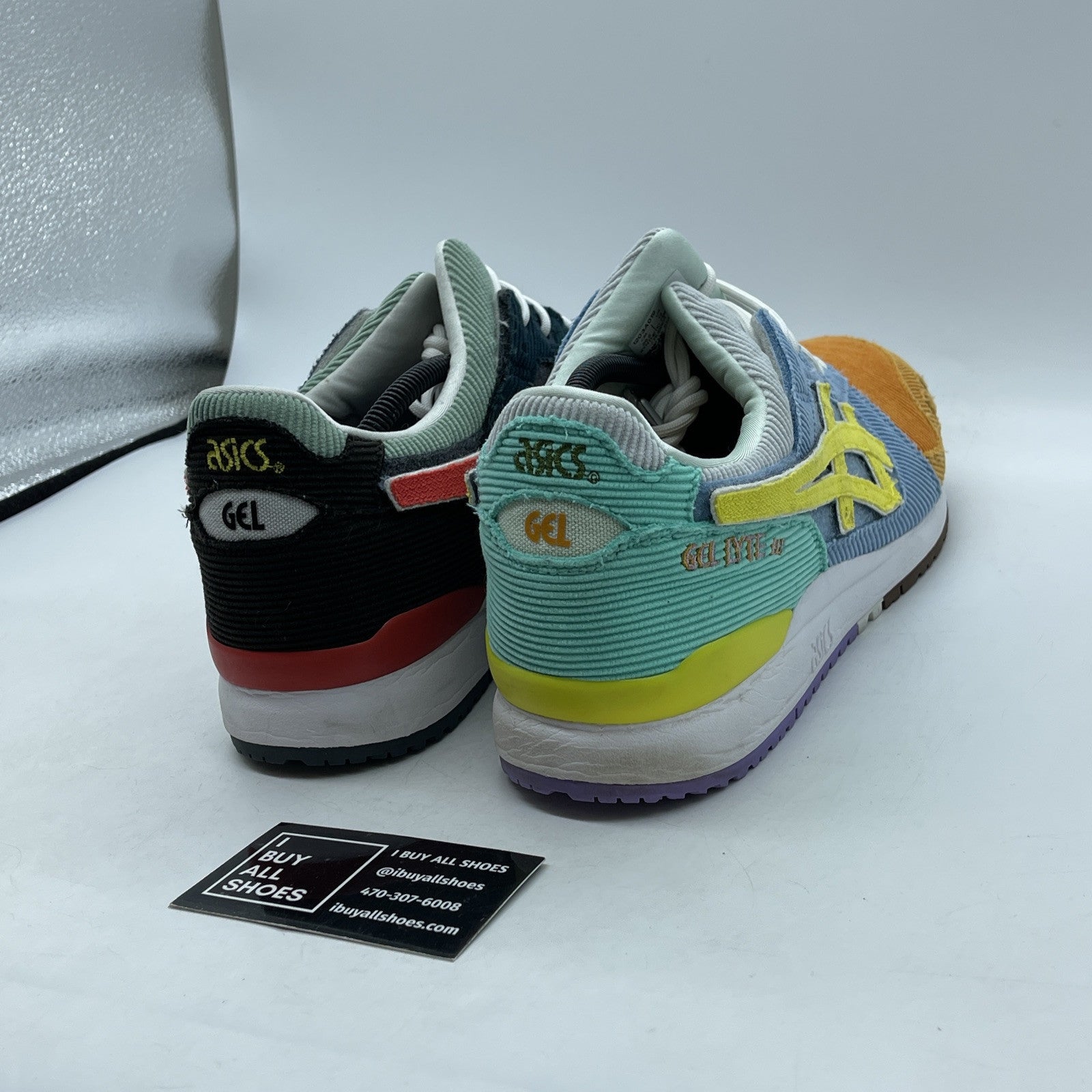 Size 12 - ASICS Sean Wotherspoon x Atmos x Gel Lyte 3 Corduroy Suede (1203A019)