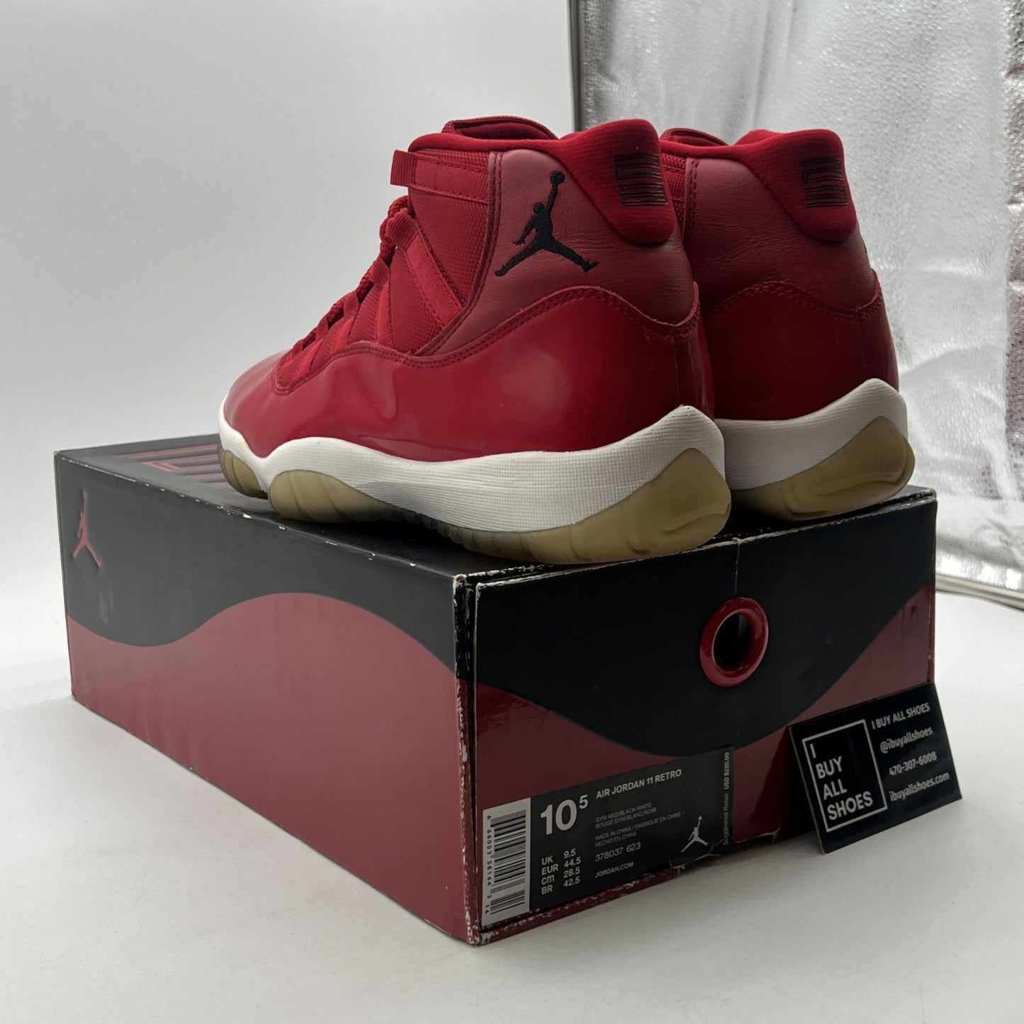 Size 10.5 - Air Jordan 11 Retro High Win Like '96 (378037-623)