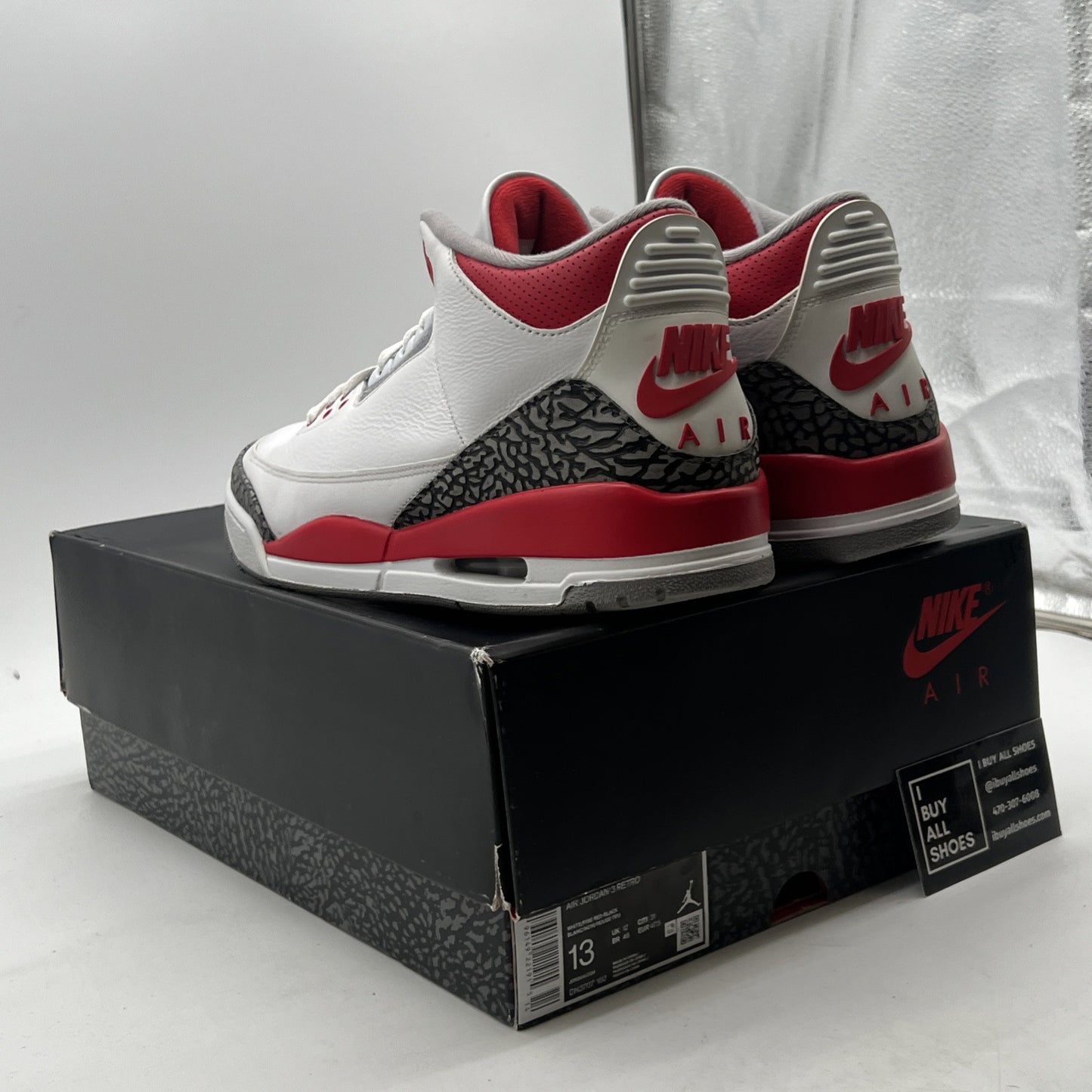 Size 13 - Air Jordan 3 Retro Mid Fire Red (DN3707-160)