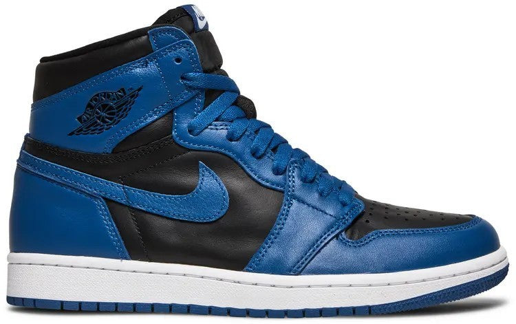 Size 7Y - Air Jordan 1 Retro OG High Dark Marina Blue (575441-404)