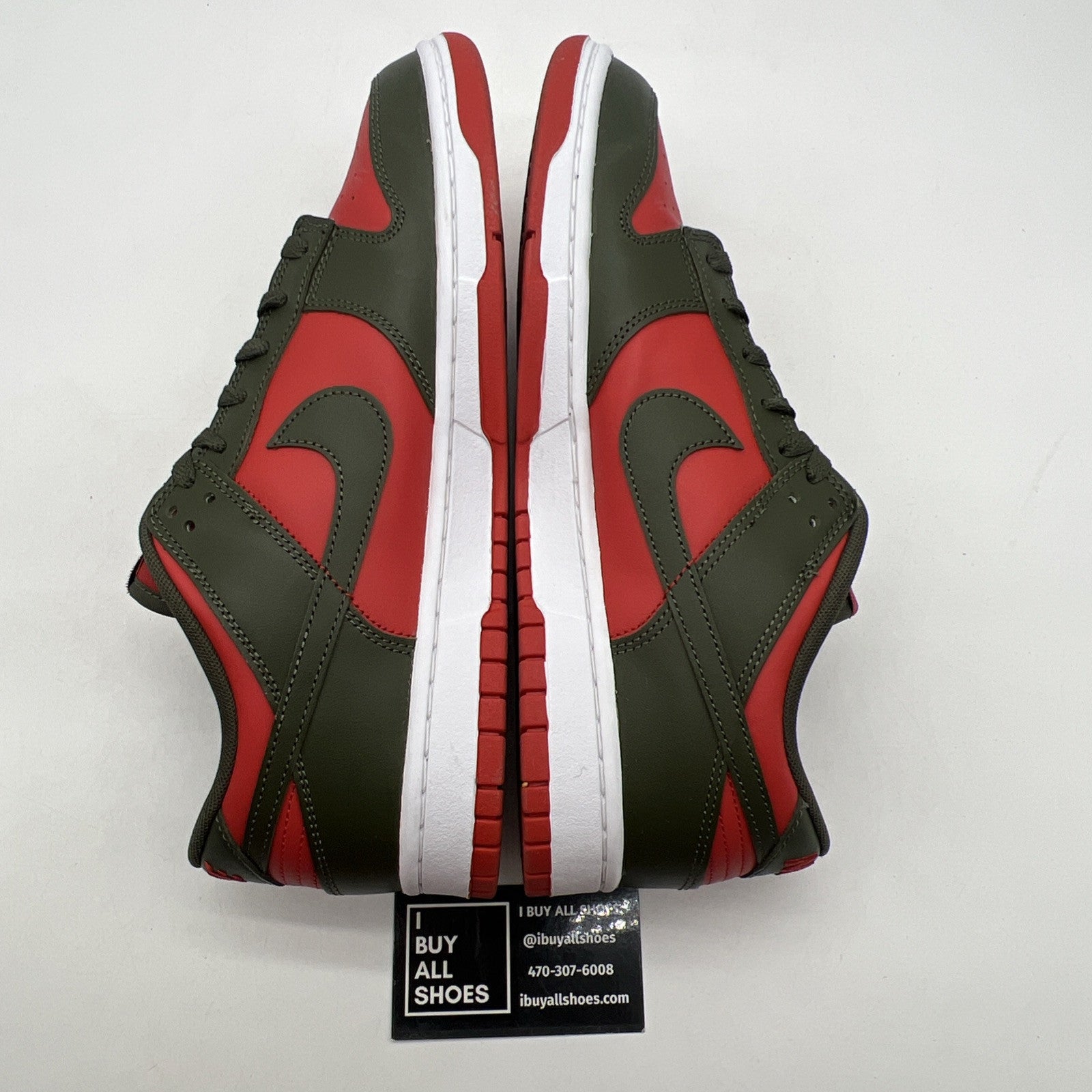 Size 11 - Nike Dunk Low Cargo Khaki Mystic Red (DV0833-600)