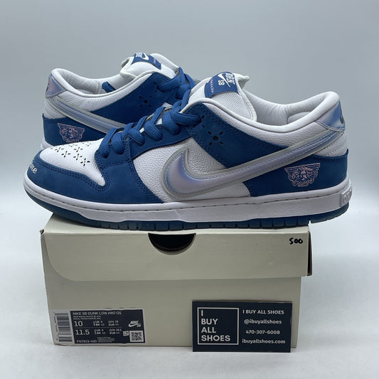 Size 10 - Nike SB Dunk Low x Born x Raised One Block At A Time Suede (FN7819-400
