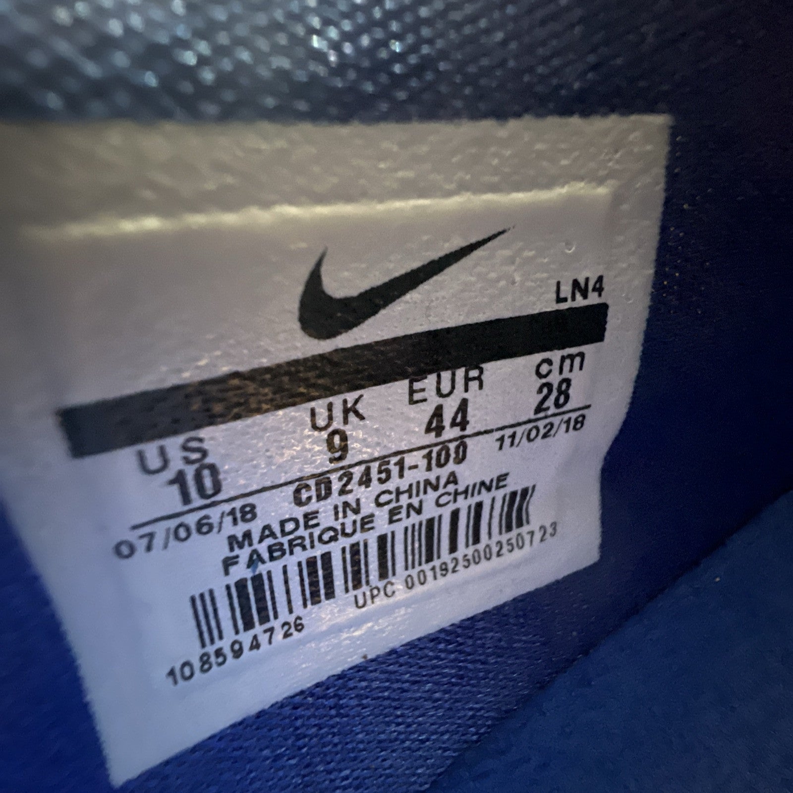 Size 10 - Nike LeBron 16 SuperBron (CD2451-100)
