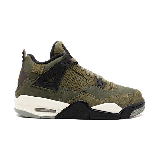 Size 5.5 (GS) - Air Jordan 4 SE Retro Low Craft - Olive (FB9928-200)