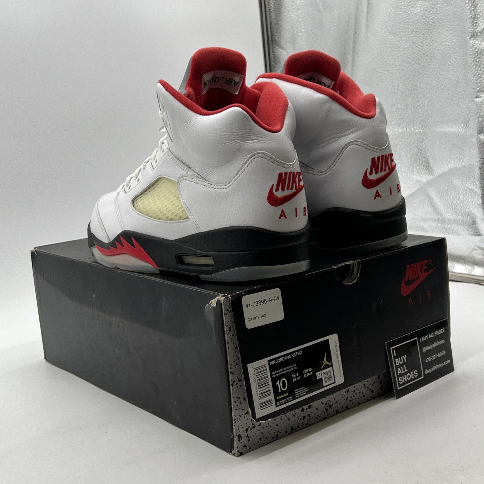 Size 10 - Air Jordan 5 Retro Mid Fire Red (DA1911-102)