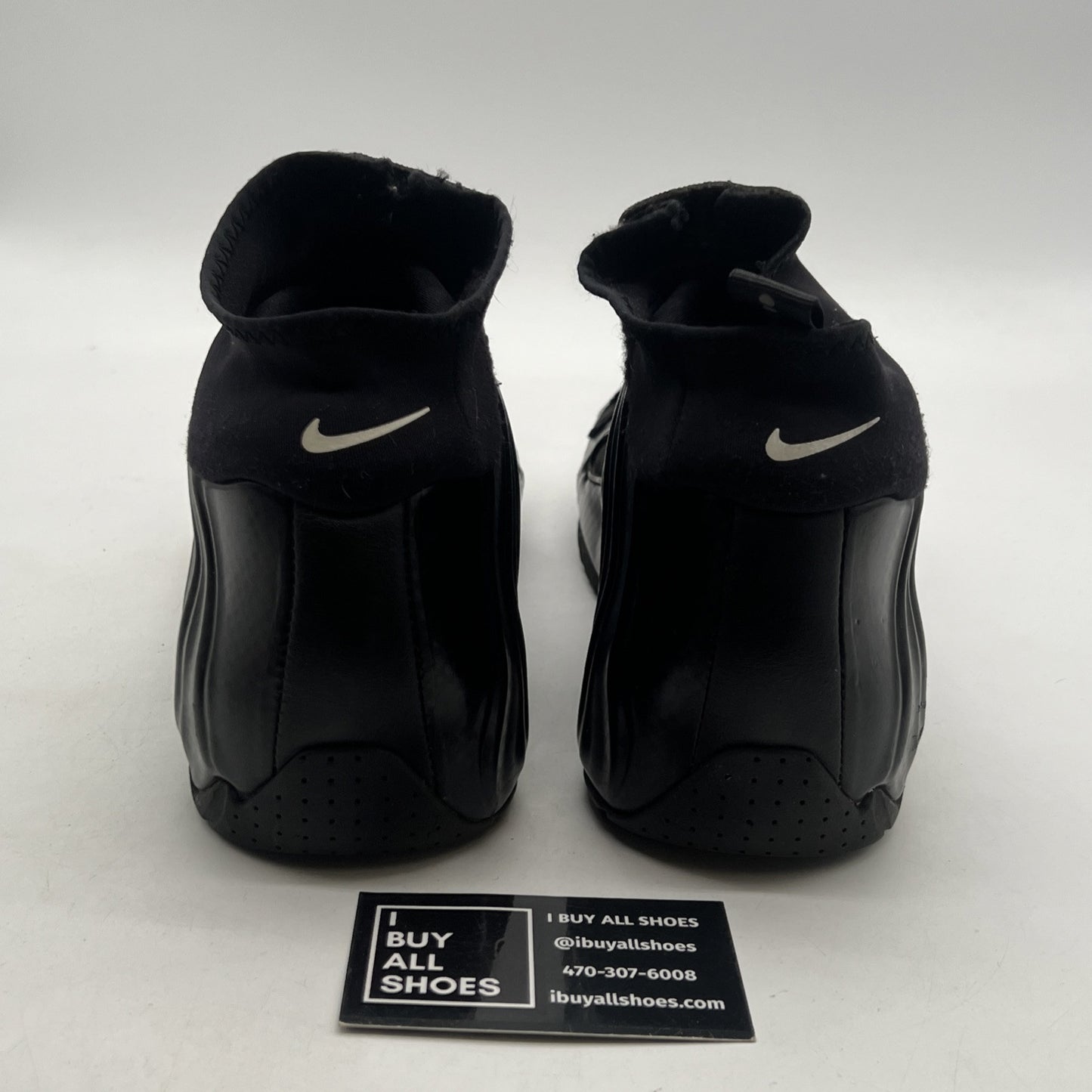 Size 10.5 - Nike Air Flightposite 2014 Carbon Fiber (642307-001)