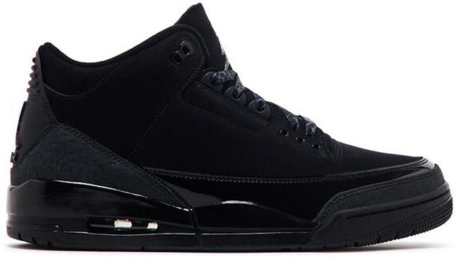 Size 9.5 - Air Jordan 3 Retro Black Cat (136064-002)