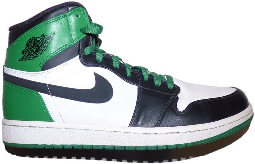 Size 10 - Air Jordan 1 Retro High Boston Celtics (332550-101)