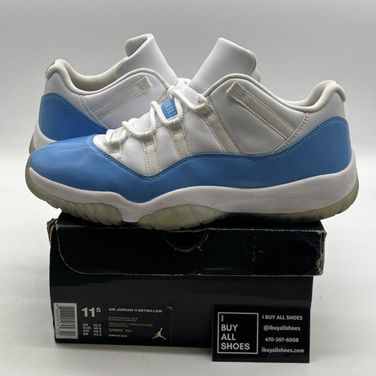 Size 11.5 - Air Jordan 11 Retro Low UNC 2017 (528895-106)