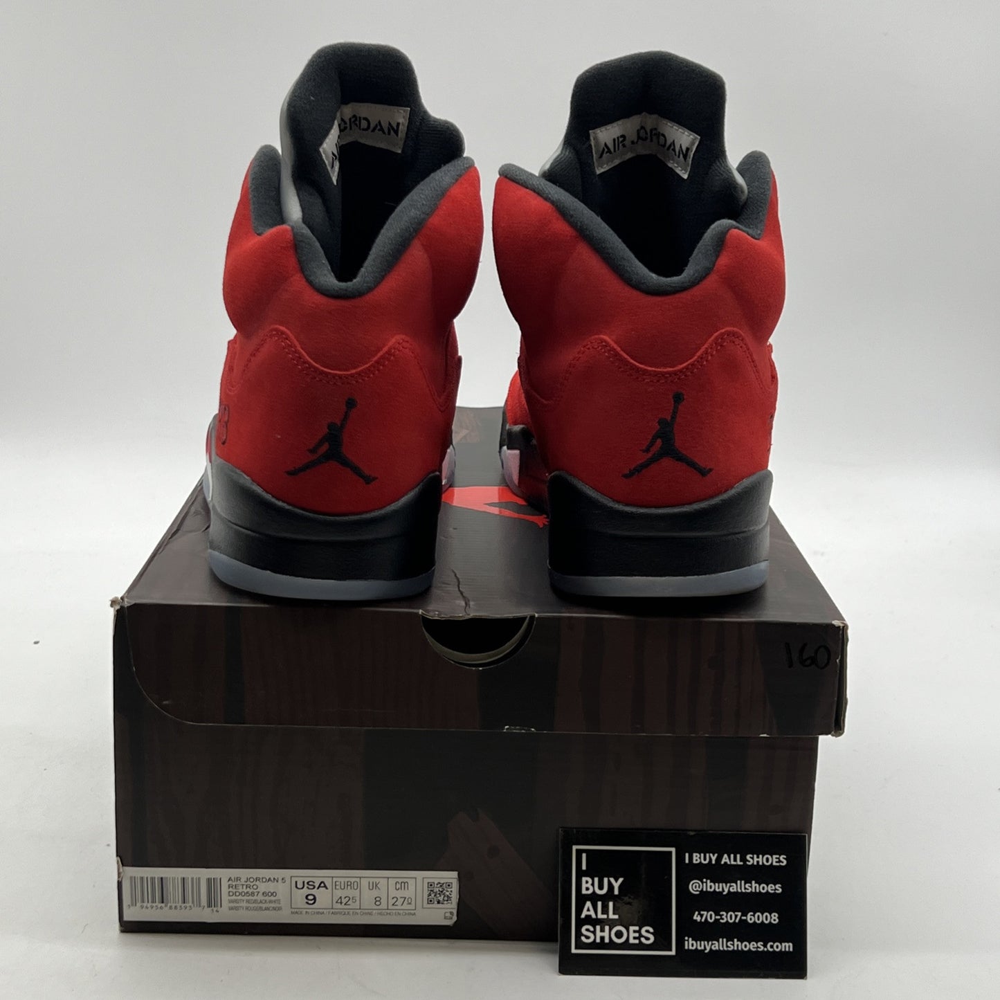 Size 9 - Air Jordan 5 Retro Mid Raging Bull (DD0587-600)