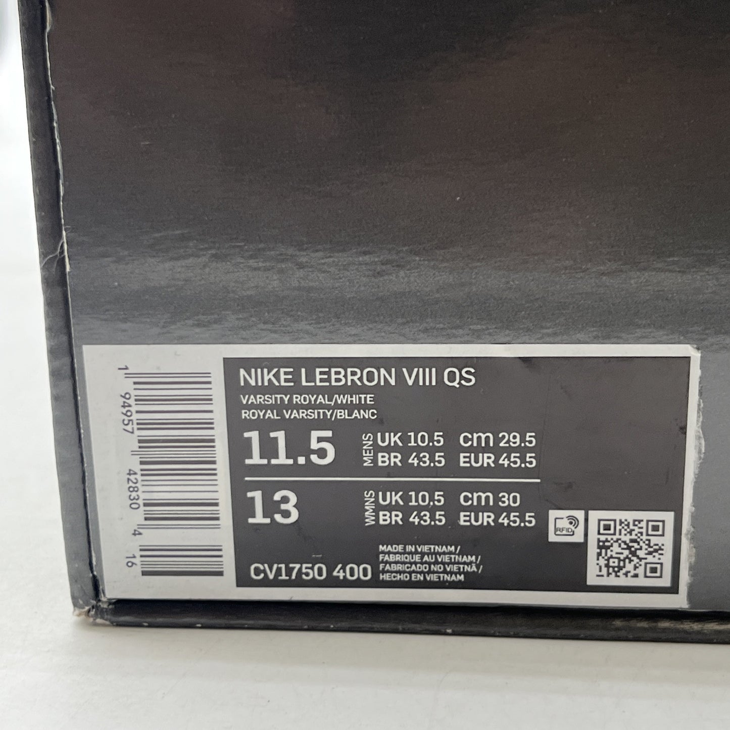 Size 11.5 - Nike LeBron 8 HWC - (CV1750-400)