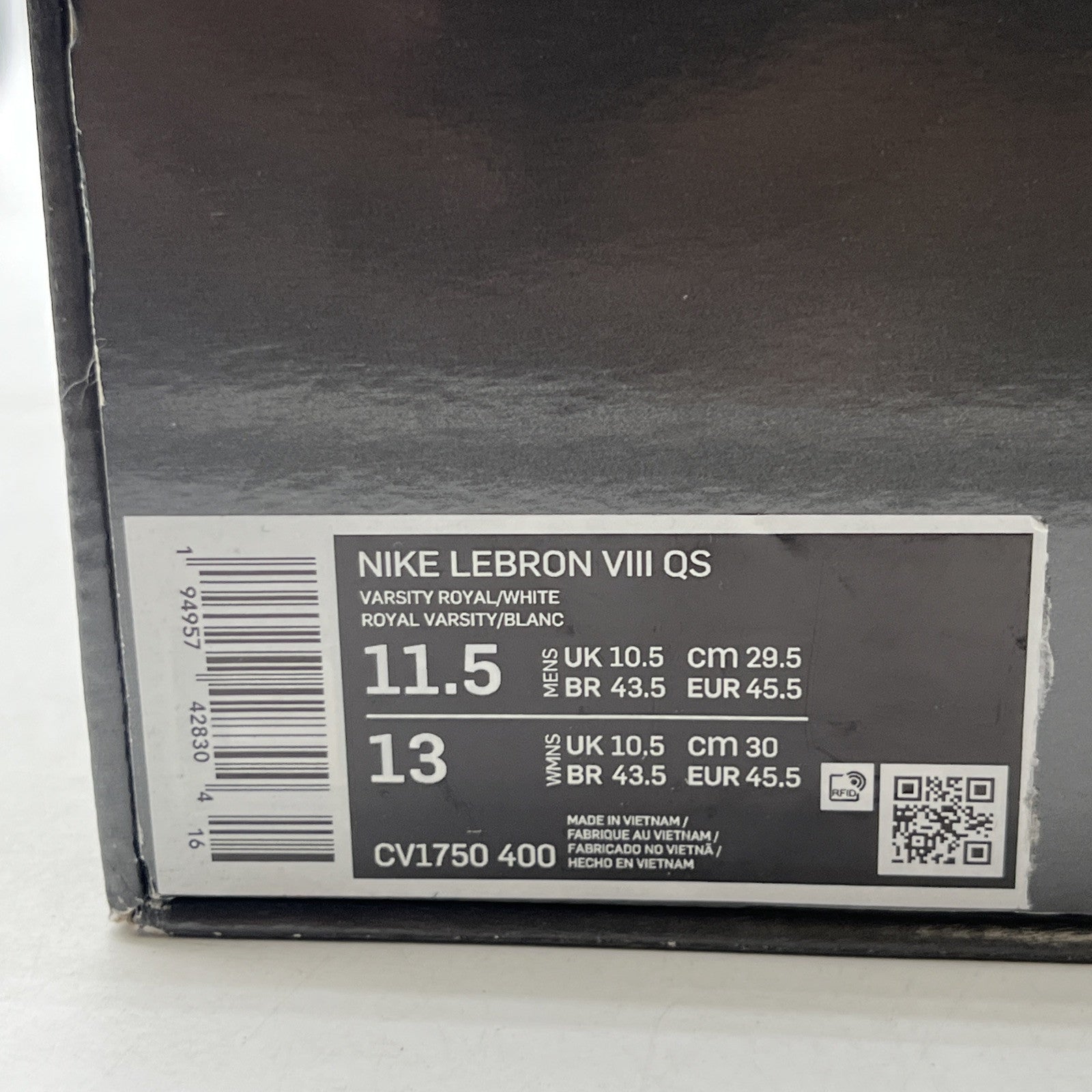Size 11.5 - Nike LeBron 8 HWC - (CV1750-400)