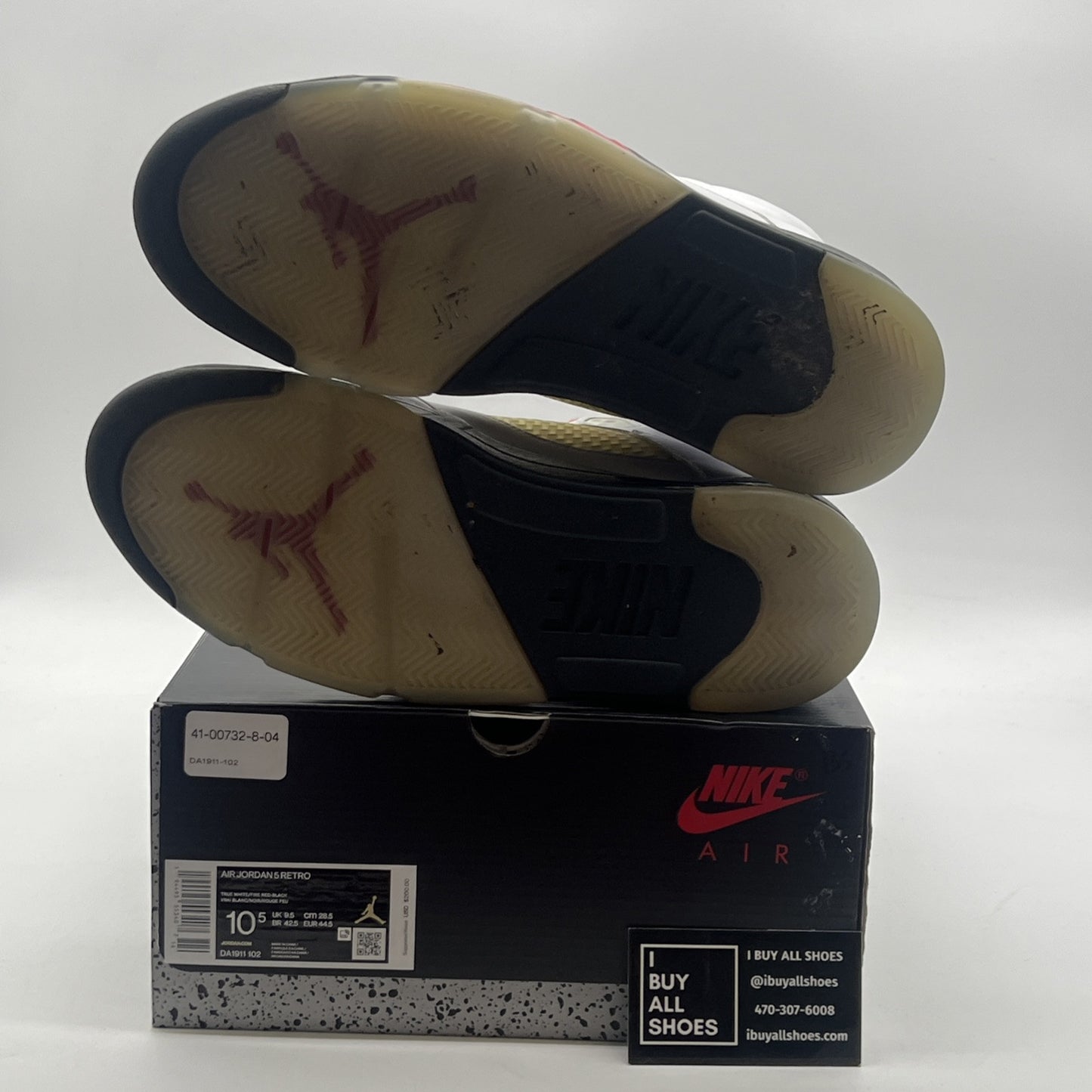 Size 10.5 - Air Jordan 5 Retro Mid Fire Red (DA1911-102)