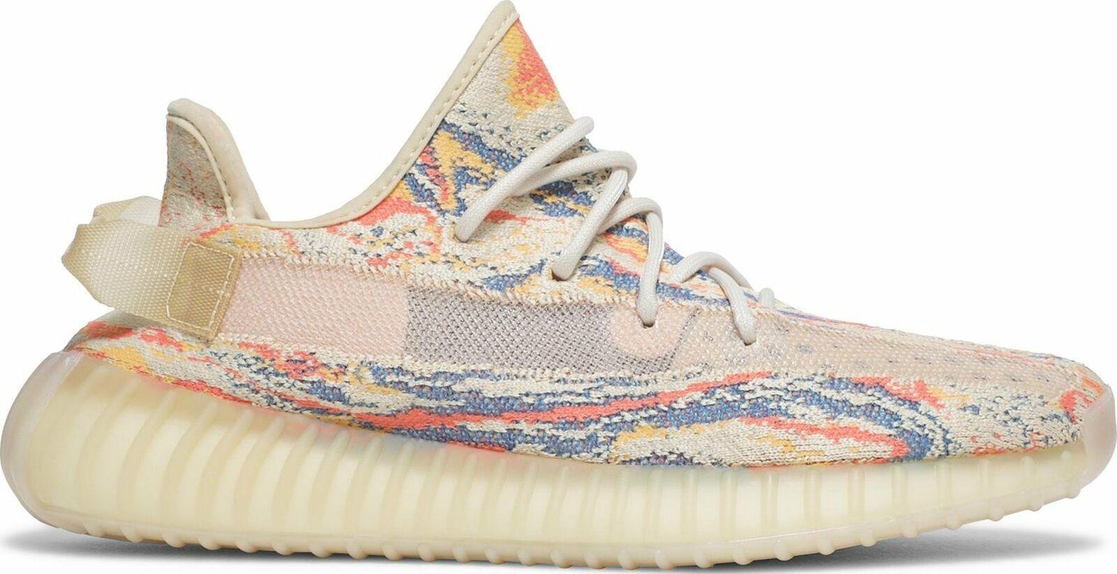 Size 6.5 - adidas Yeezy Boost 350 V2 Low MX Oat Blue Orange Suede (GW3773)