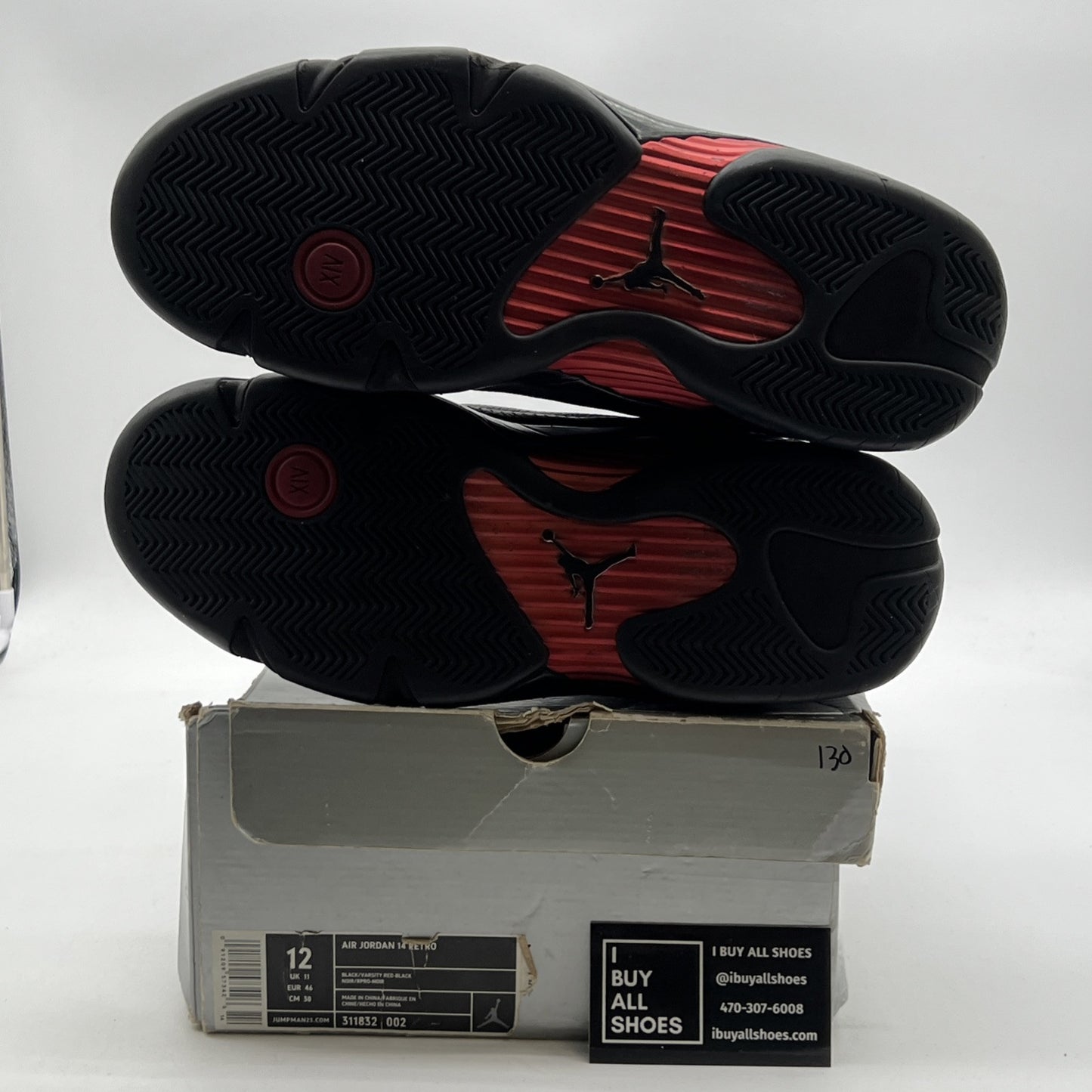 Size 12 - Air Jordan 14 Retro 2005 Last Shot (311832-002)