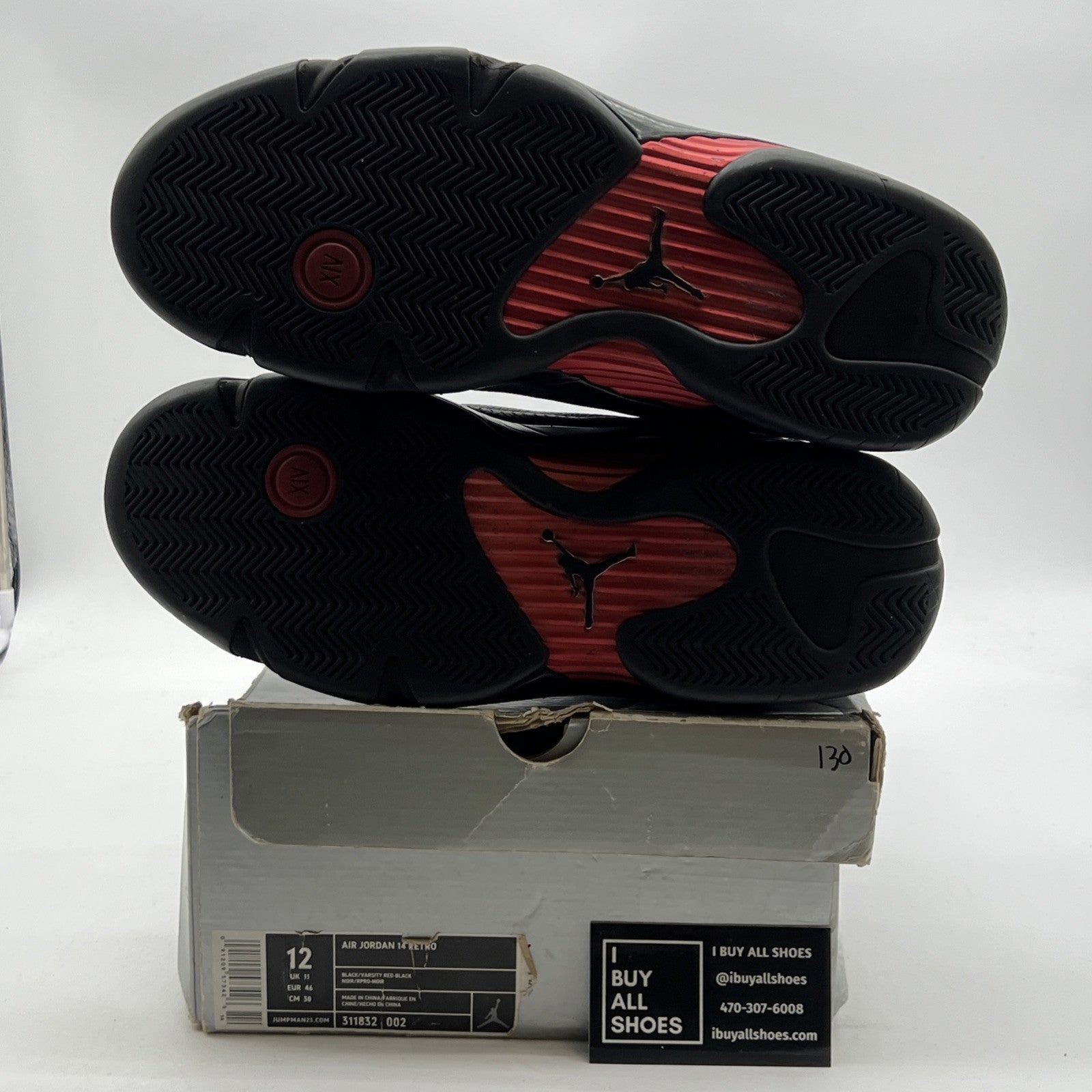 Size 12 - Air Jordan 14 Retro 2005 Last Shot (311832-002)