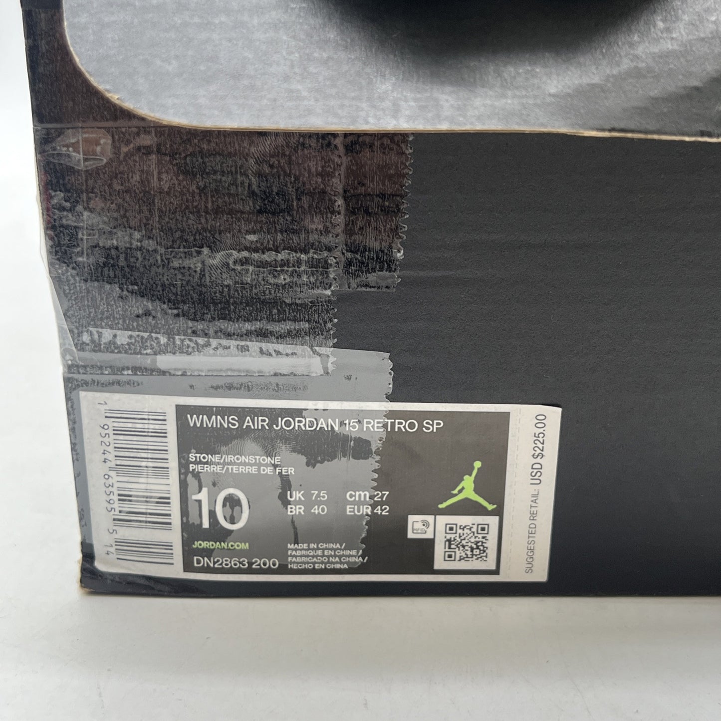 Size 10 - Billie Eilish x Air Jordan 15 Retro Brown W (DN2863-200)