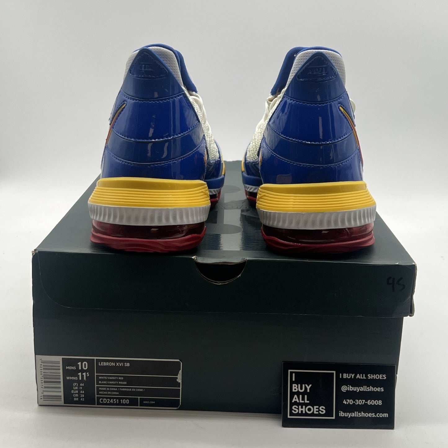Size 10 - Nike LeBron 16 SuperBron (CD2451-100)