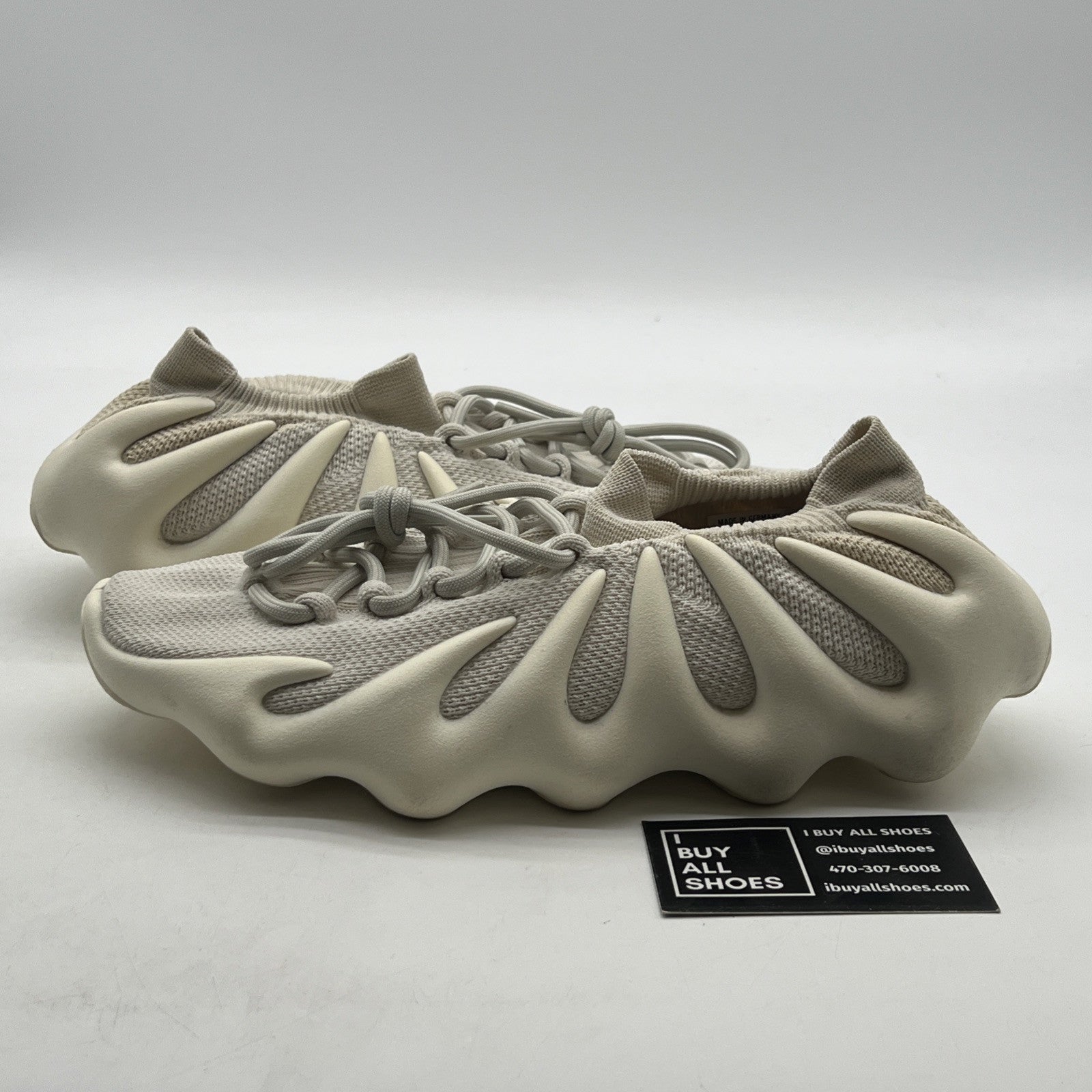 Size 10 - Adidas Yeezy 450 Cloud White (H68038)