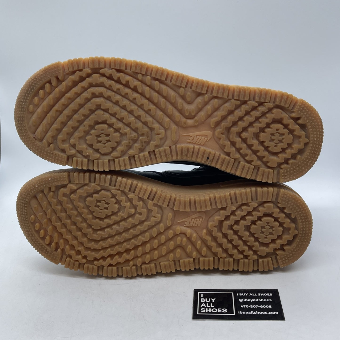Size 13 - Nike Air Force 1 High Gore-Tex 2020 Black Suede Leather (CT2815-001)