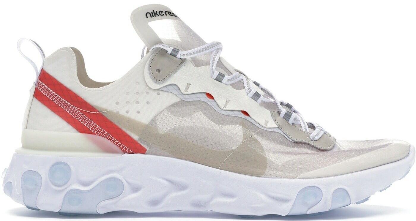 Size 12 - Nike React Element 87 Light Bone (AQ1090-100)