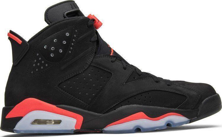 Size 11 - Air Jordan 6 Retro Infrared Black 2014 (384664-023)