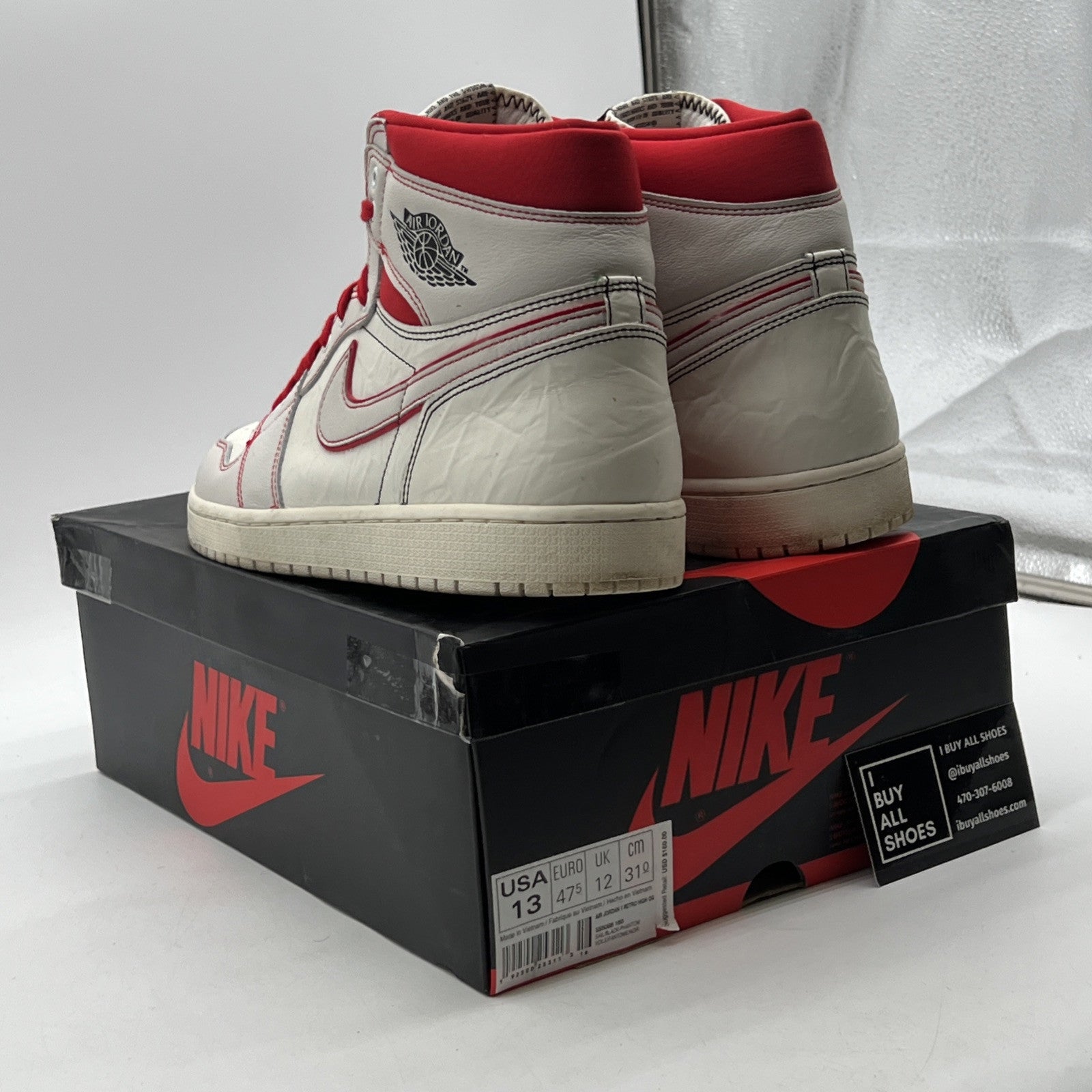 Size 13 - Air Jordan 1 Retro OG High Phantom (555088-160)