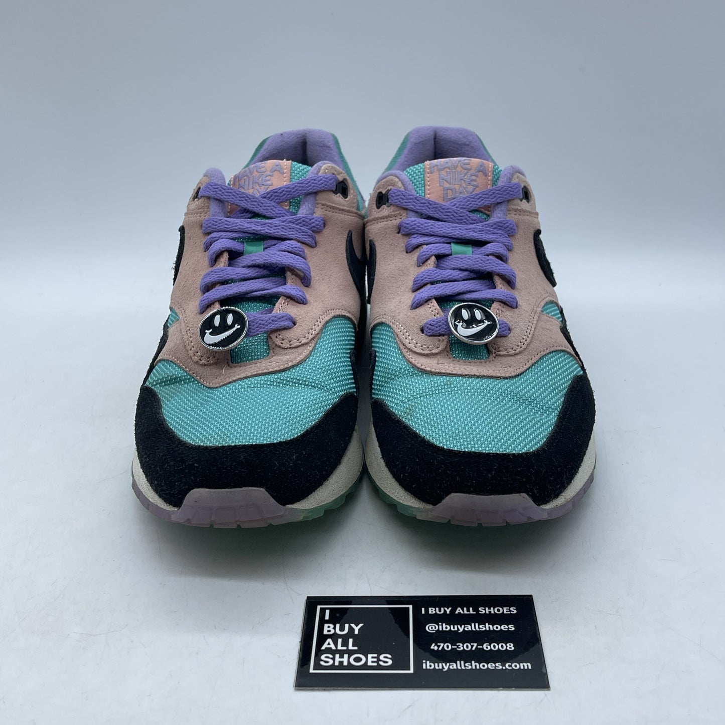Size 10.5 - Nike Air Max 1 Have A Nike Day Purple Black Suede (BQ8929-500)