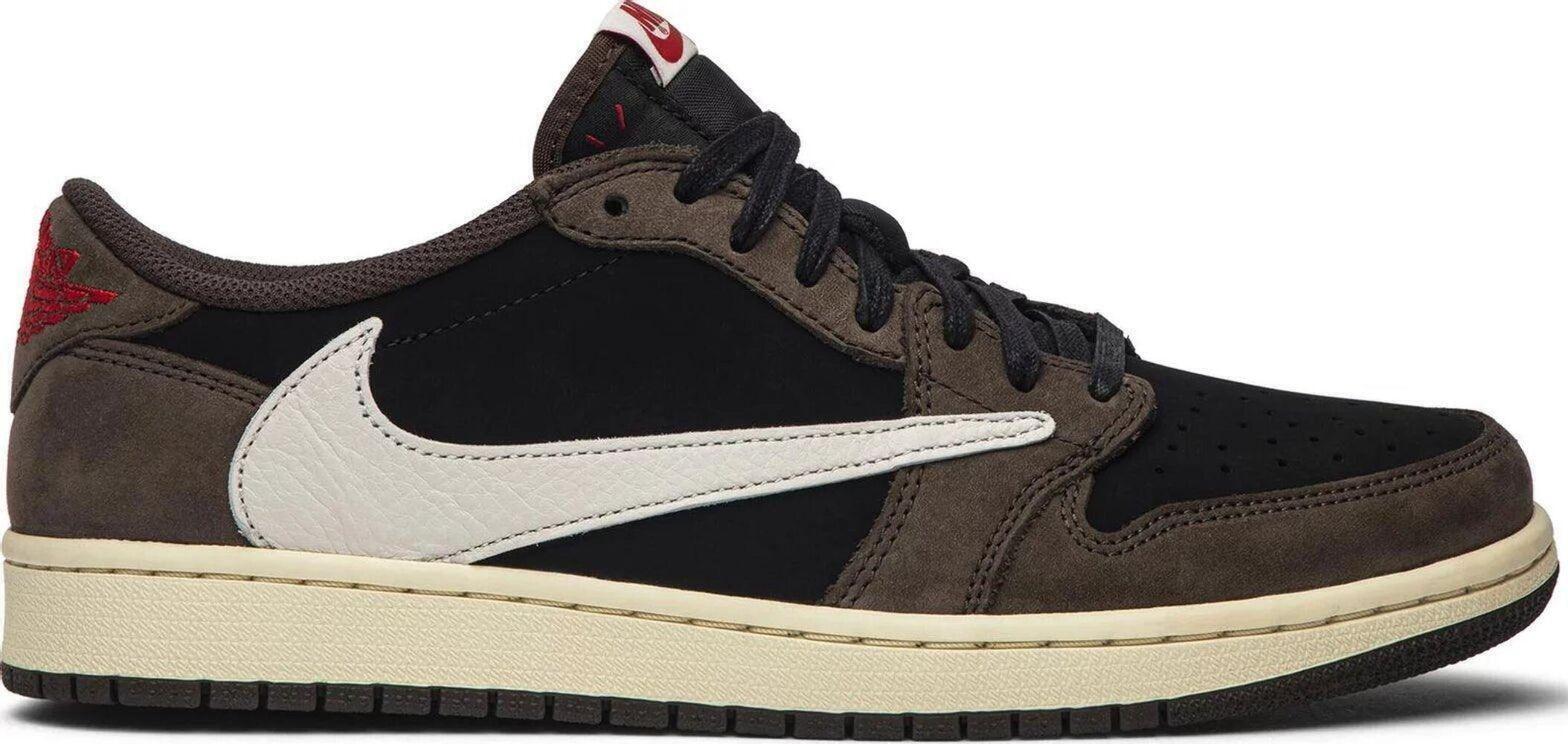 Size 9.5 - Travis Scott x Air Jordan 1 Retro OG SP Low Velvet Brown (DM7866-202)