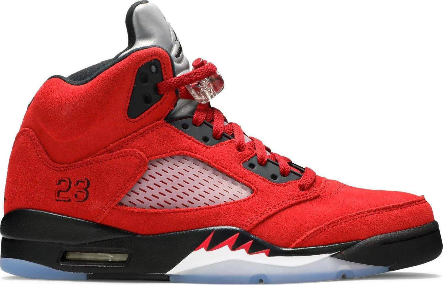 Size 9.5 - Jordan 5 Retro Mid Raging Bull Red Black Suede (DD0587-600)