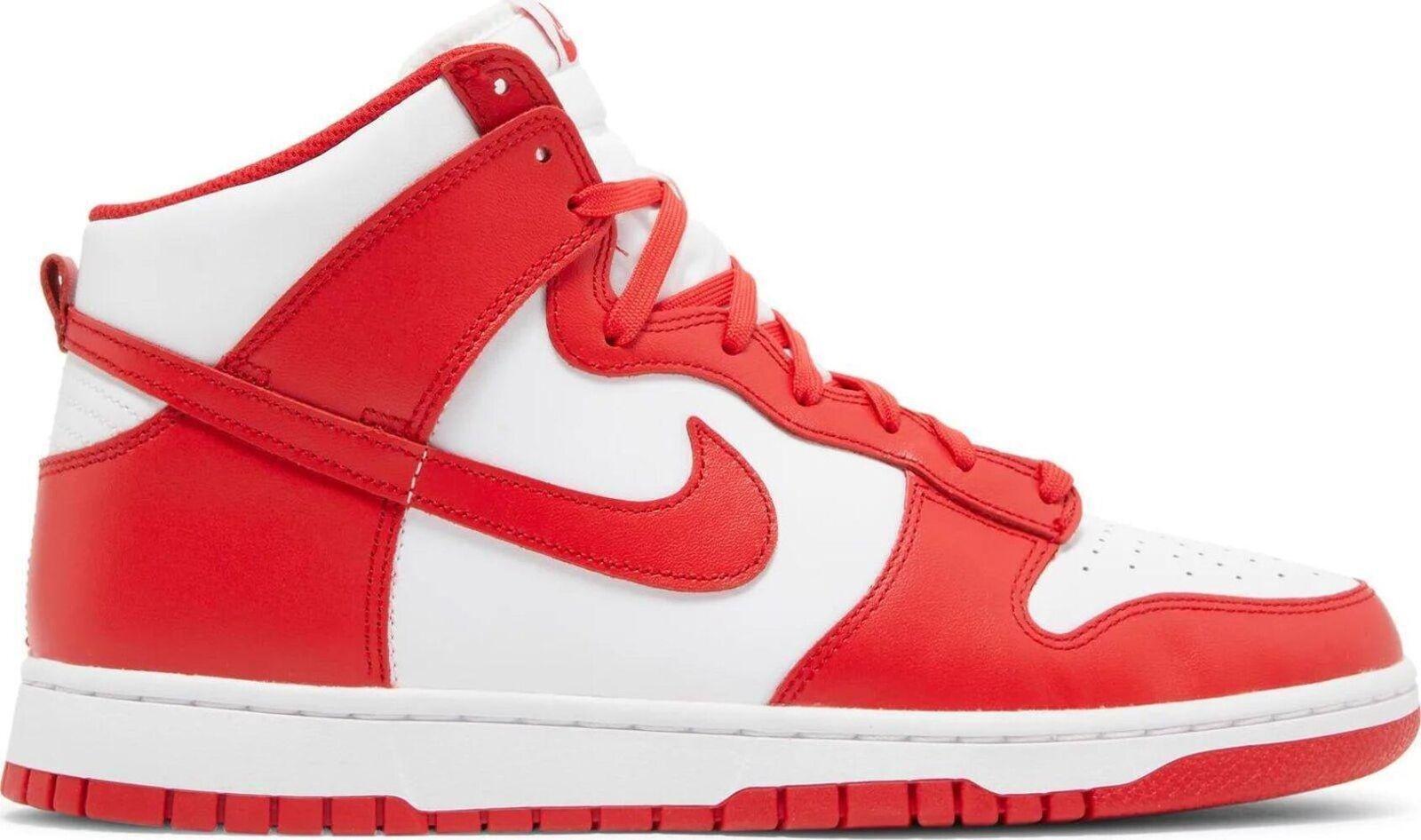 Size 10.5 - Nike Dunk High Championship Red (DD1399-106)