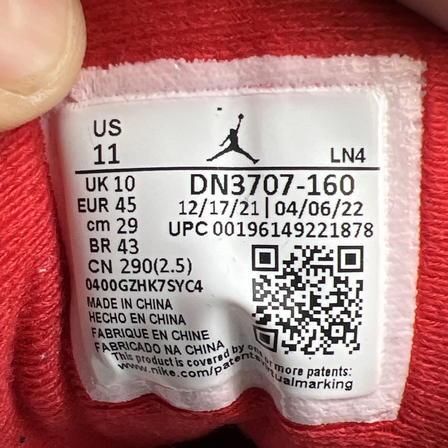 Size 11 - Air Jordan 3 Retro Mid Fire Red (DN3707-160)