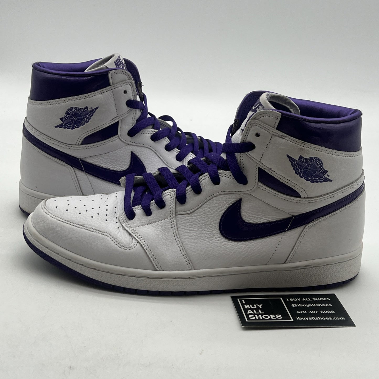 Size 12 - Air Jordan 1 OG High Court Purple W (CD0461-151)