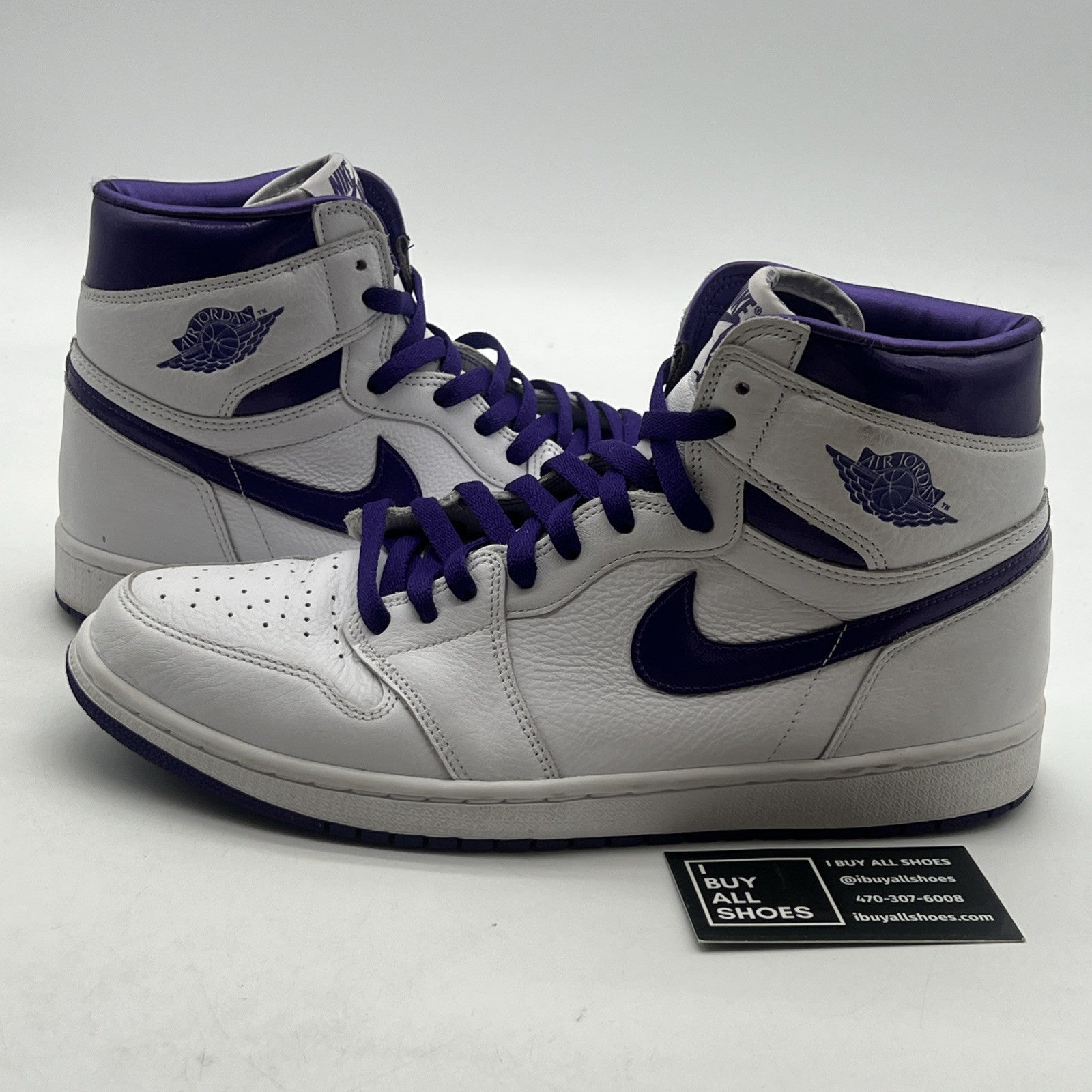 Size 12 - Air Jordan 1 OG High Court Purple W (CD0461-151)