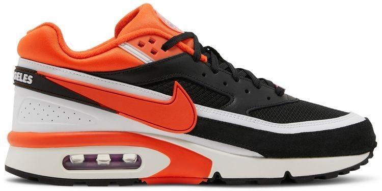 Size 11.5 - Nike Air Max BW Los Angeles Black Orange Suede Leather (DM6444-001)