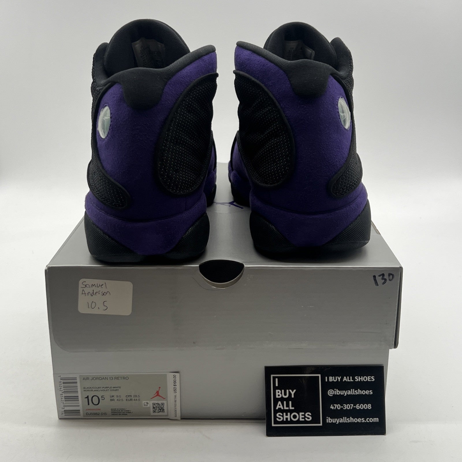 Size 10.5 - Air Jordan 13 Retro Court Purple (DJ5982-015)