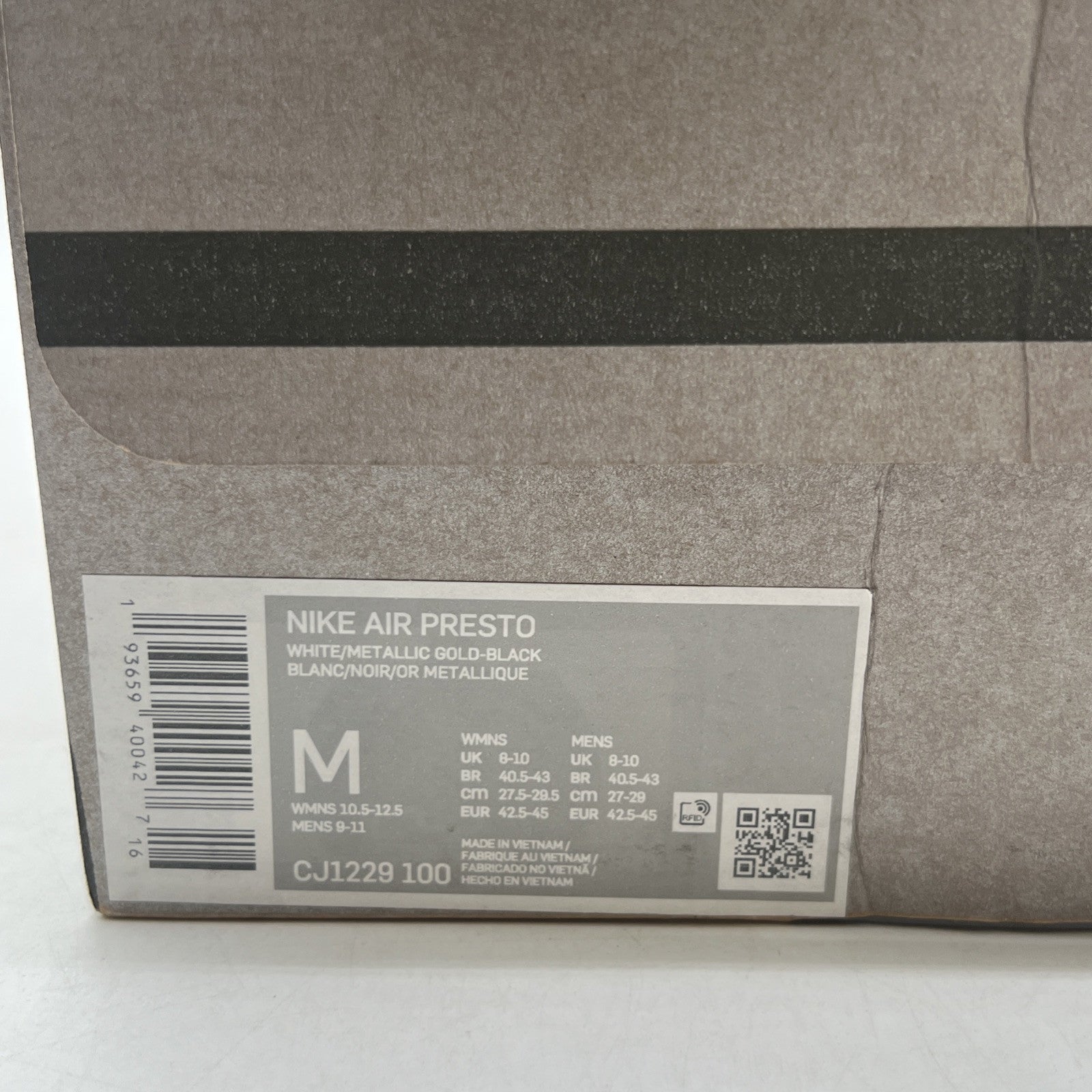 Size M(9-11) - Nike Air Presto South Korea (CJ1229-100)